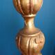 Venetian style lamp in golden wood