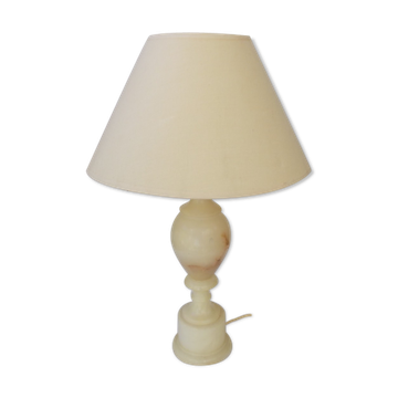 Alabaster lamp