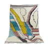 Tapis berbère tribal coloré 270 x 153 cm