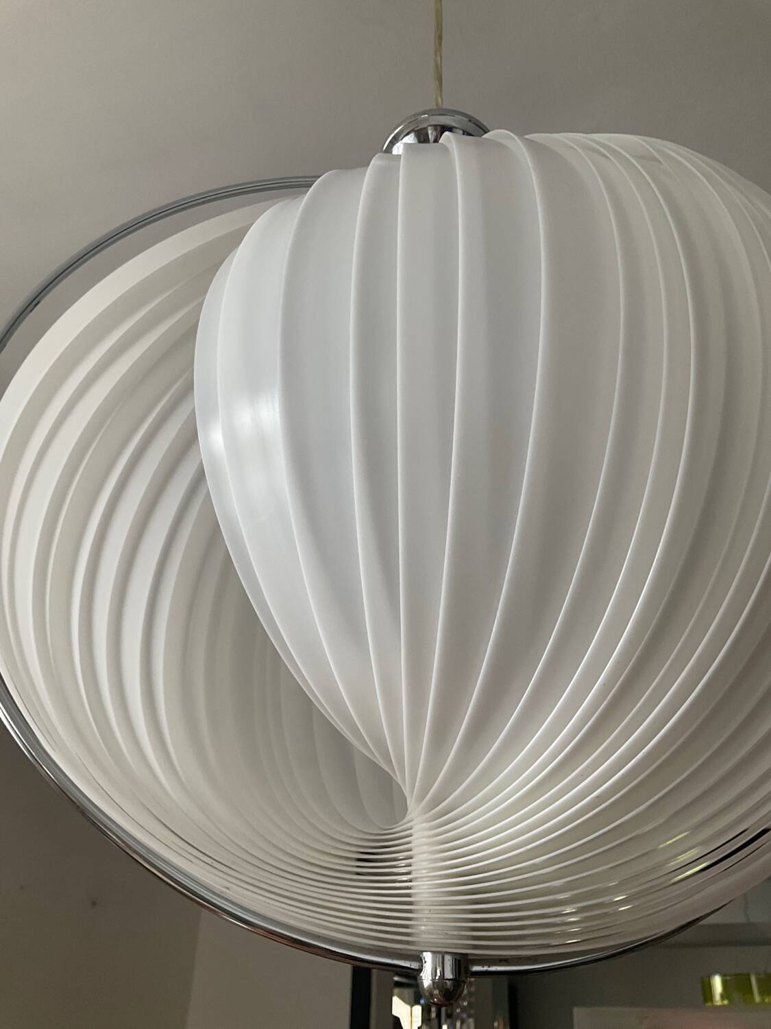 Moon pendant light by Kare design from the 80s