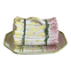 Plat à asperge en barbotine