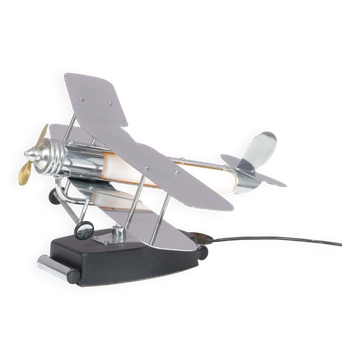 1950s Biplane table lamp from the USA