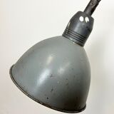 Grey Industrial Scissor Wall Lamp from Elektroinstala, 1960s