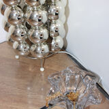 Ashtray / Pocket tray in crystal signed Art Vannes - Corolle model - V