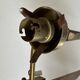 Vintage design solid brass wall light from the 60s
