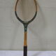 Lot of two wooden tennis rackets Florence de Courtie et Revenge