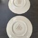 Lot de sous tasses Villeroy & Boch : vintage