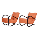 Ensemble de fauteuils Art Déco modèle H-269 attribués à Jindřich Halabala pour Up Závody, années 1930.