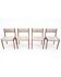 Chaises, design danois, années 1960 Après rénovation.