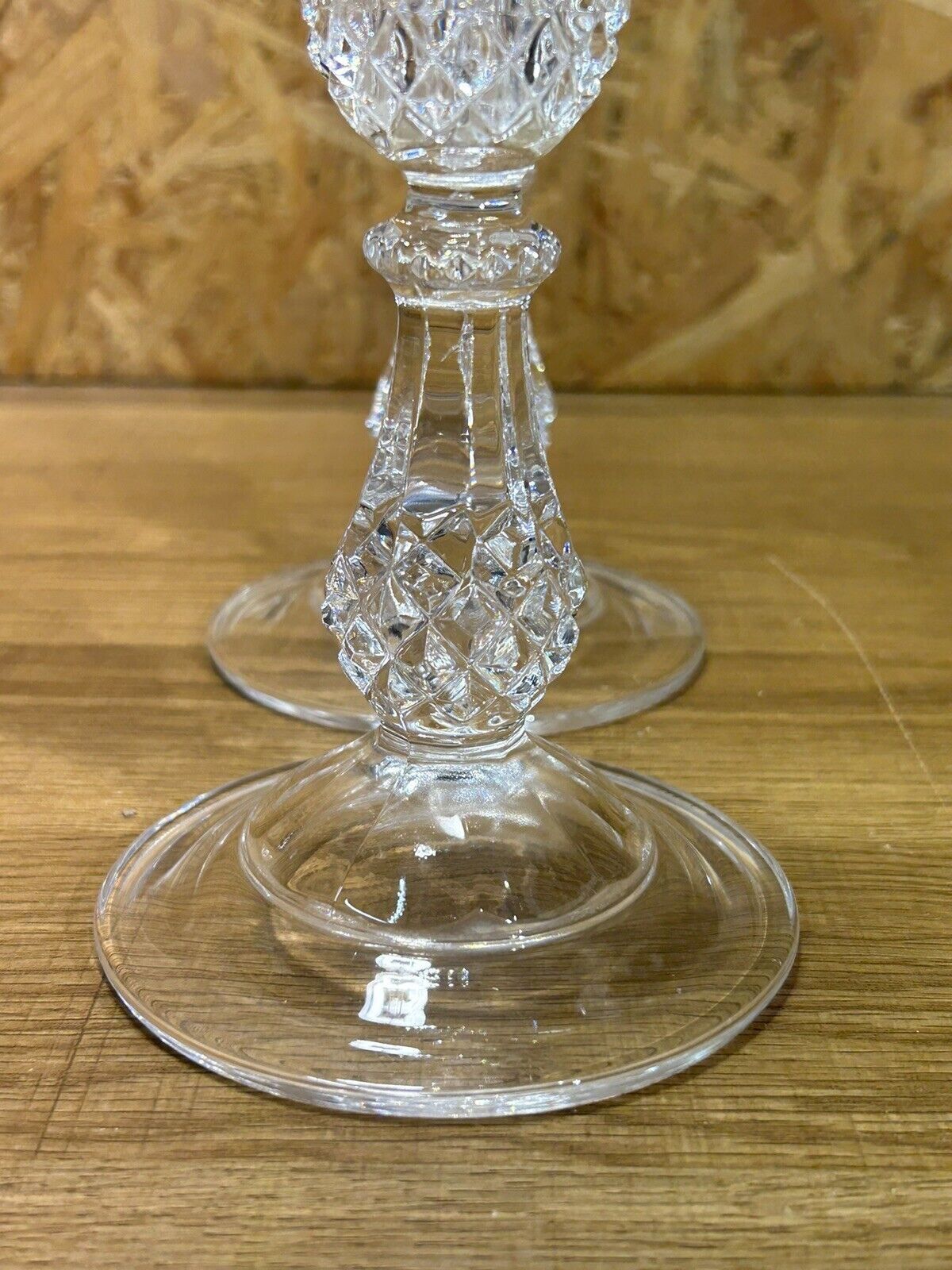 Bougeoir cristal d’Arques