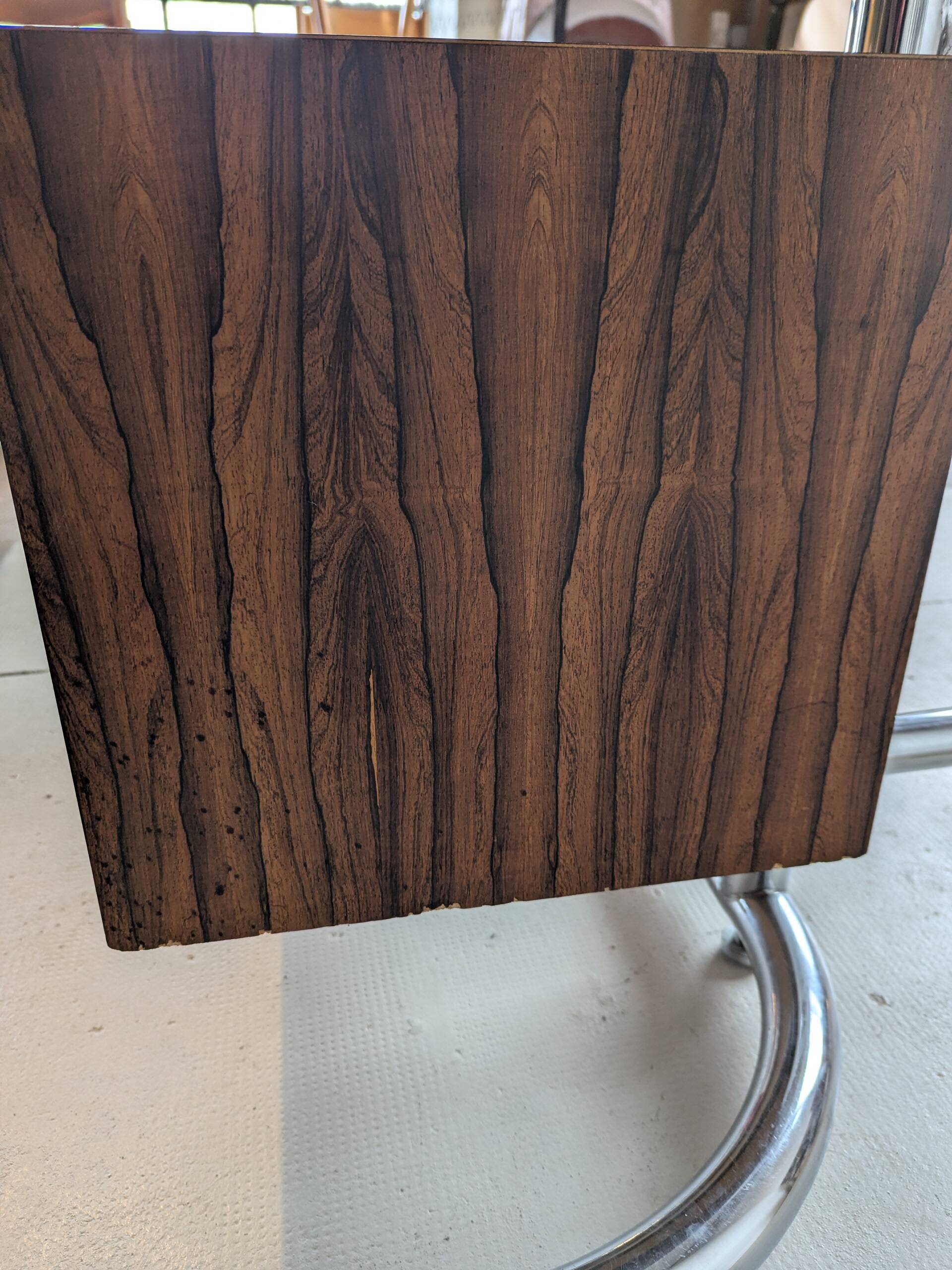 Rio rosewood executive desk, 1970s.