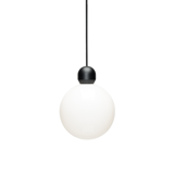 Suspension atom structure noire ⌀20cm herstal