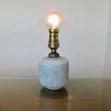 Primavera, small crumpled ceramic lamp