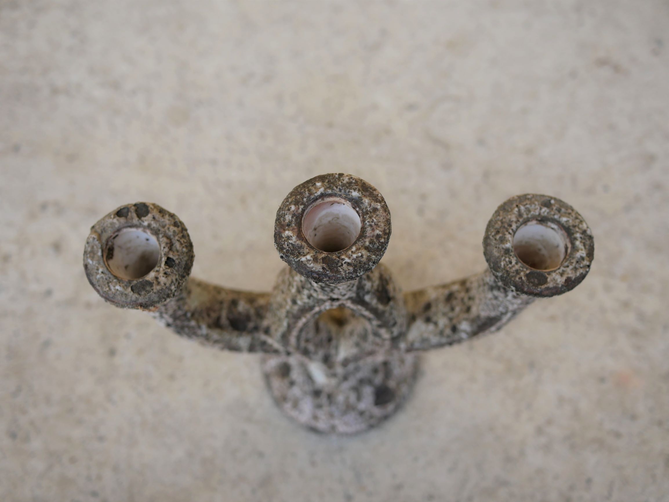 Vintage ceramic candlestick