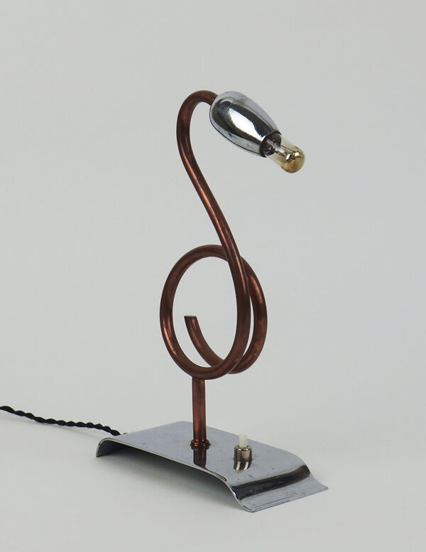 Lampe veilleuse moderniste art déco