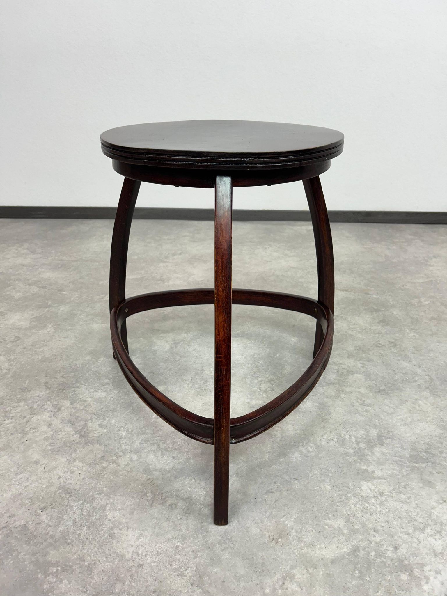 Secessionist Stool Thonet no.37 by Otto Wagner