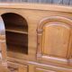 Rustic oak chest of drawers from the 1950s | Solid wood | Hand-forged fitti