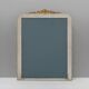 Large French antique gilt wooden chimney mirror, ca 1890