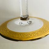 Set of 6 crystal water glasses from saint louis model thistle