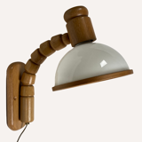 Dutch modernist 1970s flexible wall lamp by Steinhauer