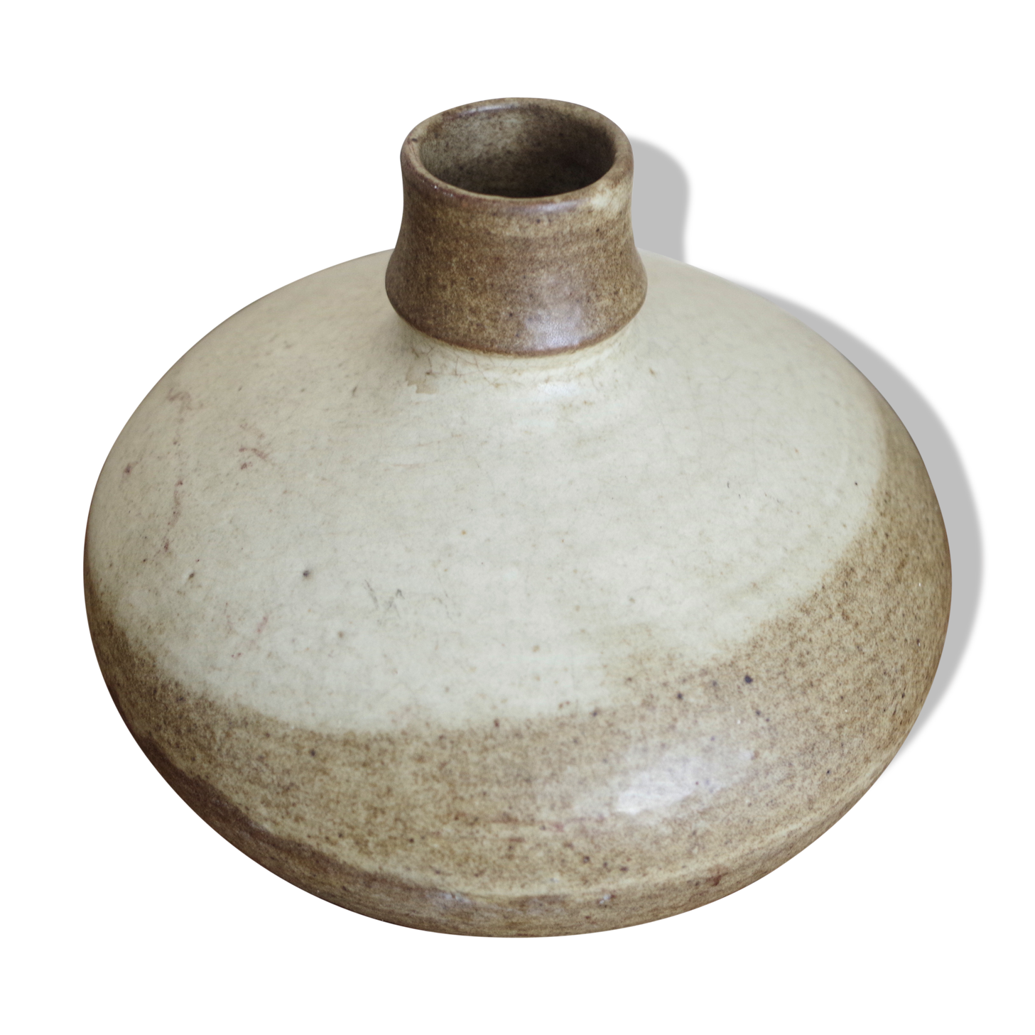 Vase en grès vintage