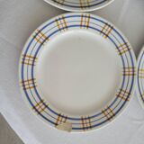 6 dessert plates Model Poitou from Sarreguemines