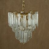 Venini Murano chandelier, Italy 1970s