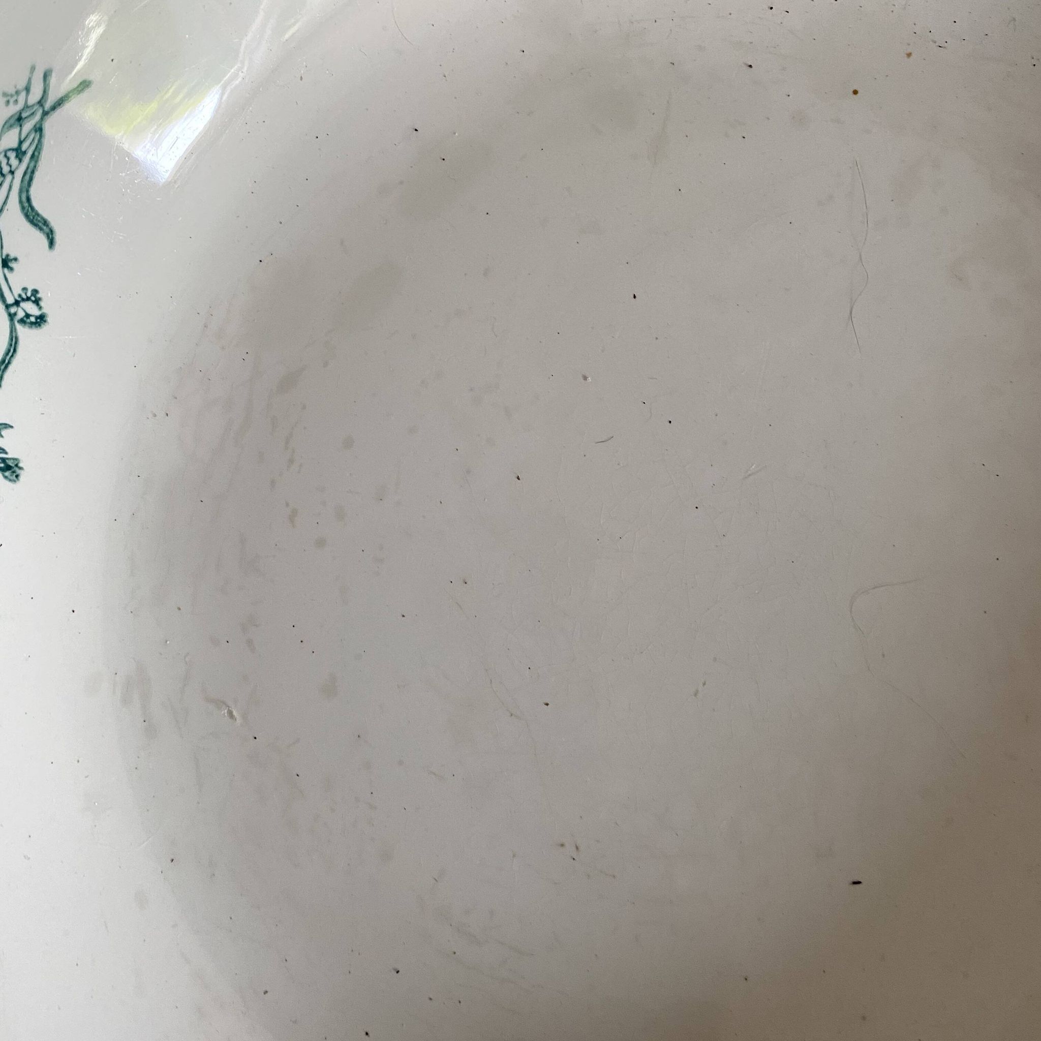 St Amand ironstone salad bowl