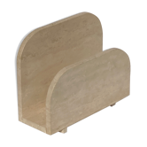 Porte-magazines travertin