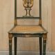 Paire Antique Chaises d'Appoint William Kent Empire Sculptées en Cygne