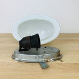 Vintage opaline globe wall lamp