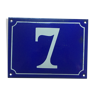 Enamelled street plate no.7