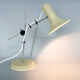 1970's Adjustable Metal Table Lamp in Creamy Colour, Hungary