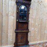 Coat rack - Napoleon III wardrobe in walnut and brass