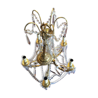 Bohemian crystal chandelier