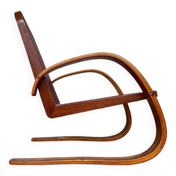 Very rare armchair by Miroslav Navrátil for Zdeněk Plesník - 1940s
