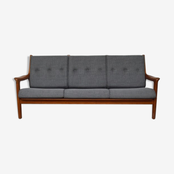 Sofa bench 3-seater Danish vintage - 1960