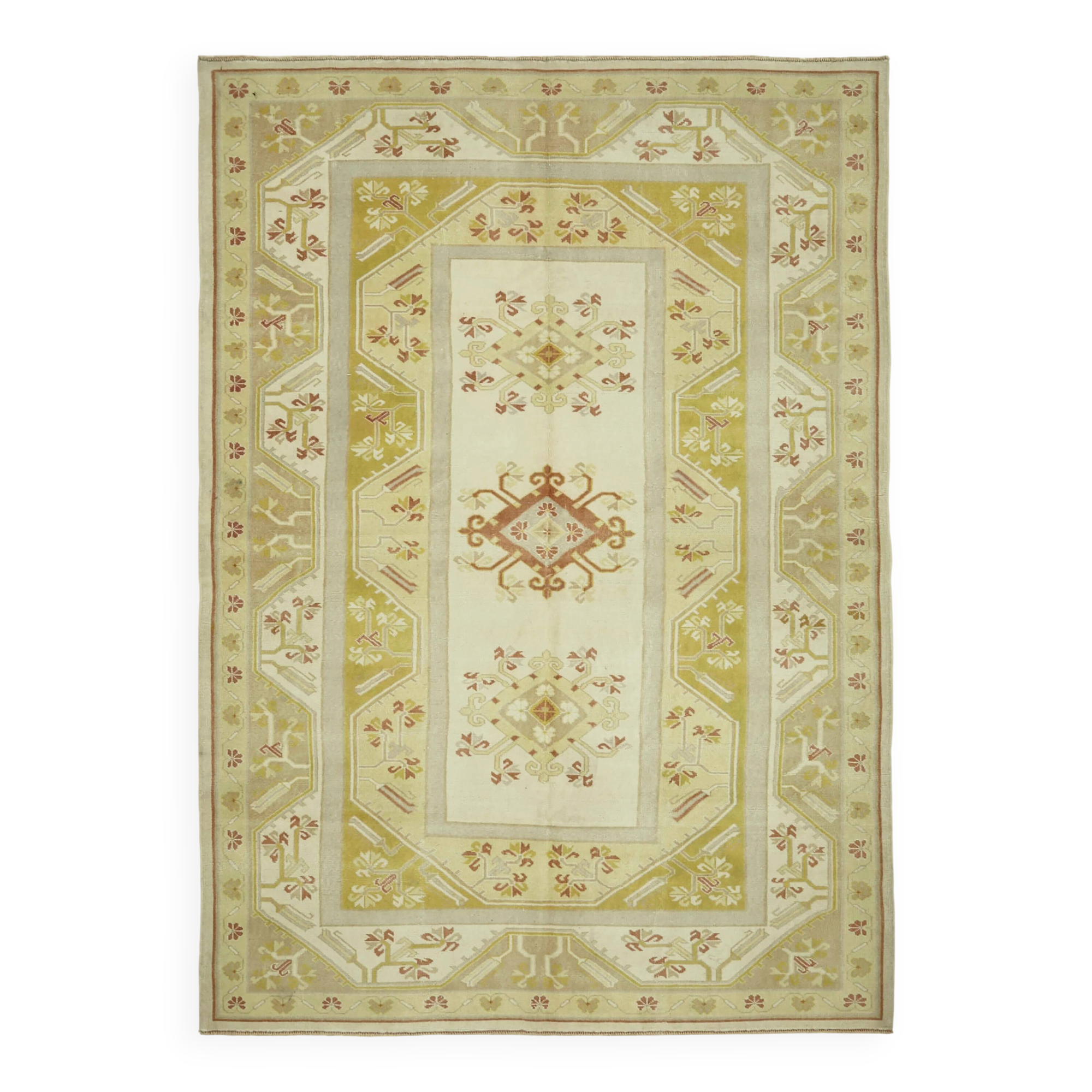 Turkish Vintage Anatolian Rug 200 cm x 279 cm