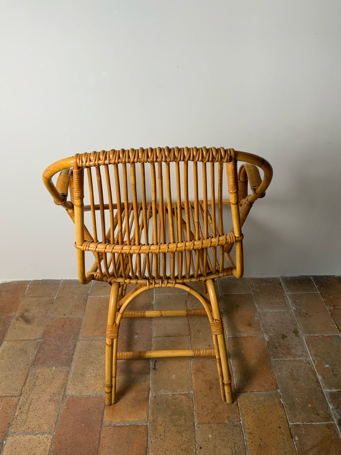 Vintage rattan chair