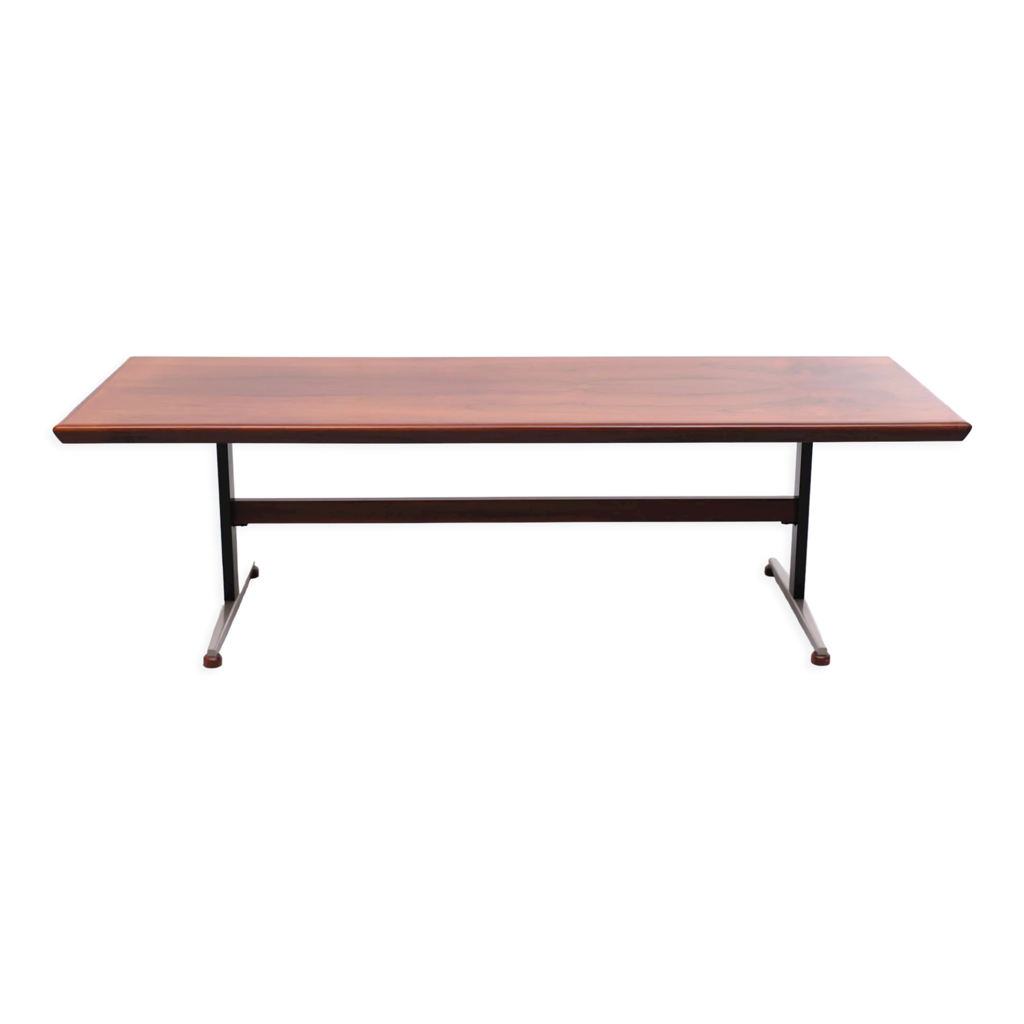 Rosewood coffee table 1960 scandinavian