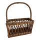 Bottle holder, woven wicker
