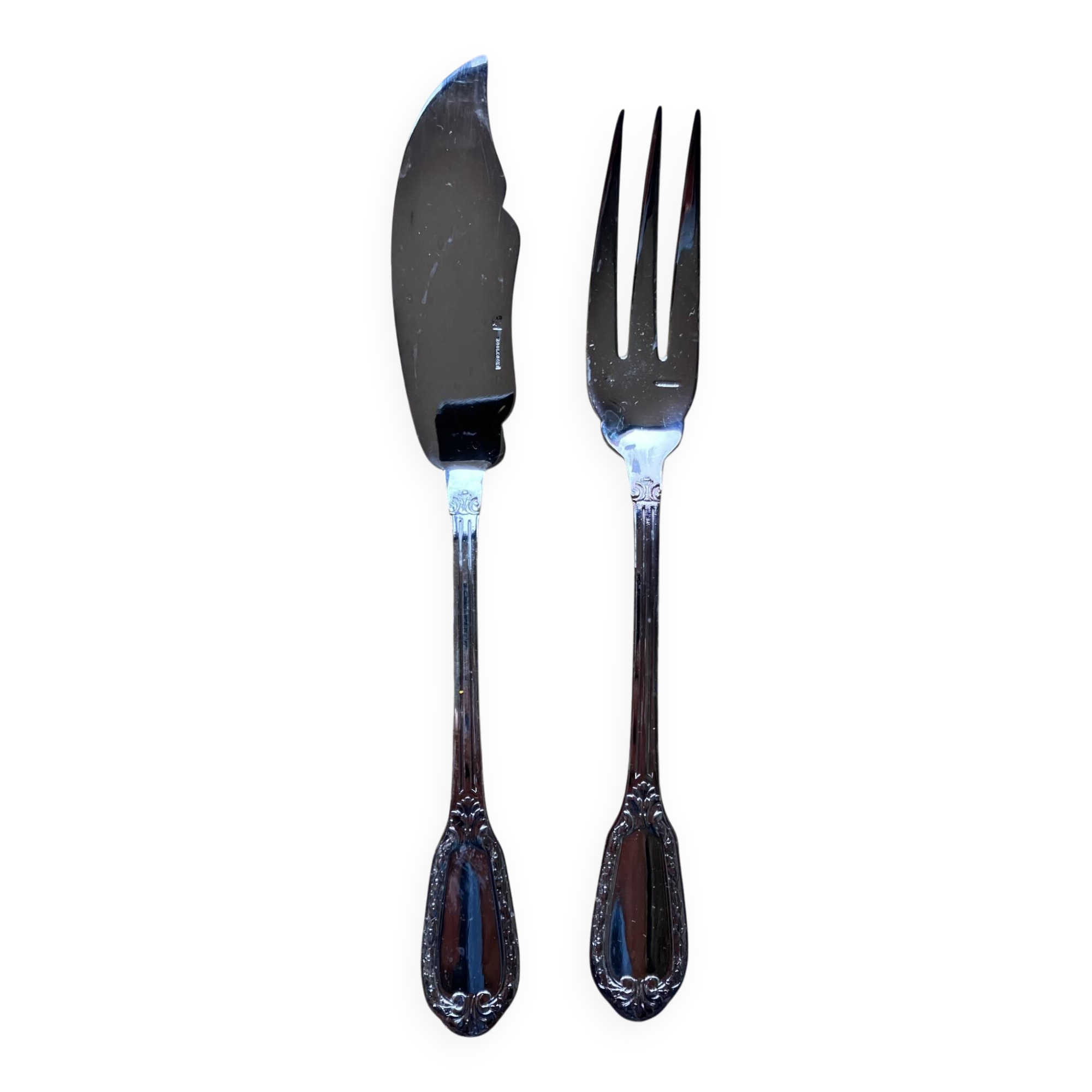 Service à poisson réargenté