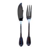 Silver plated fish service