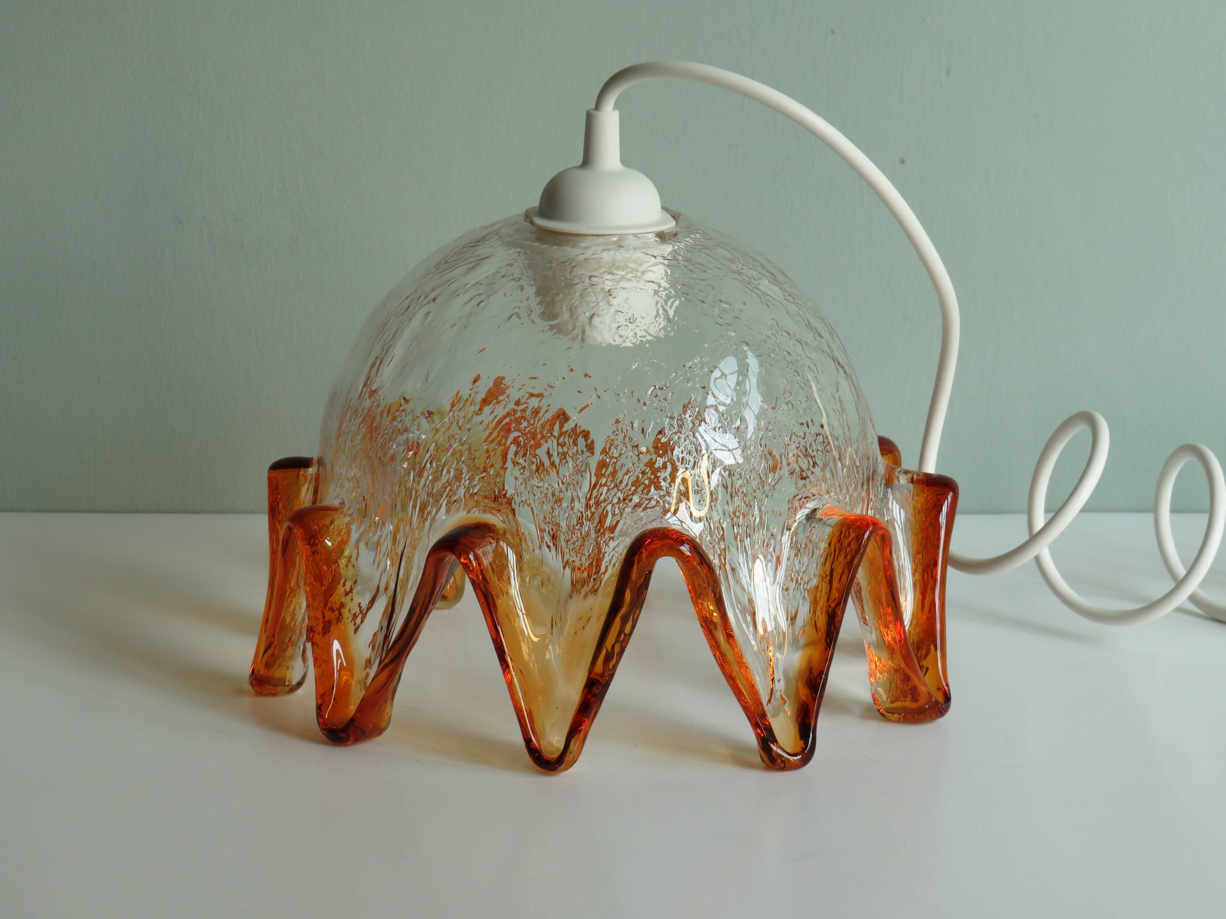 Vintage style pendant lamp AZ Mazzega 1960s