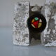 Lamp sculpture gallish head signed Mazoyer 1977