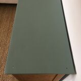 Bureau enfant vert de gris & bois