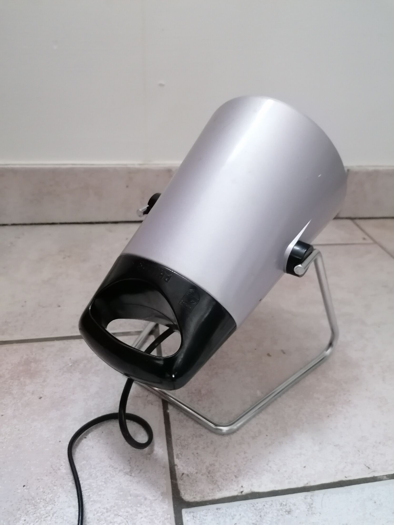 Lamp Philips HP 3608 infraphil original box, made in Holland