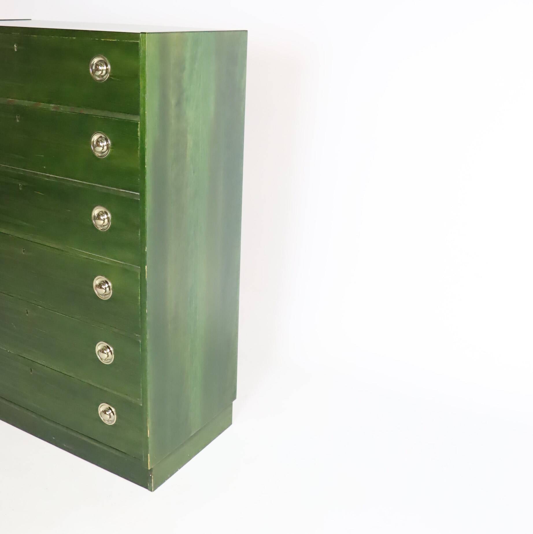 1970s six-drawer chest of drawers