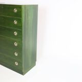Commode six tiroirs années 70