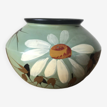 Ceramic vase by Louis Giraud, Vallauris, circa 1940.